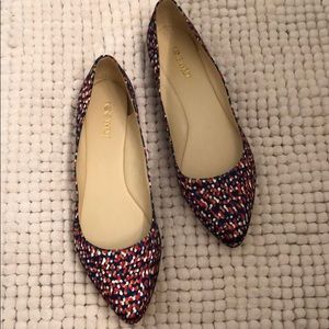 Multi colored confetti flats